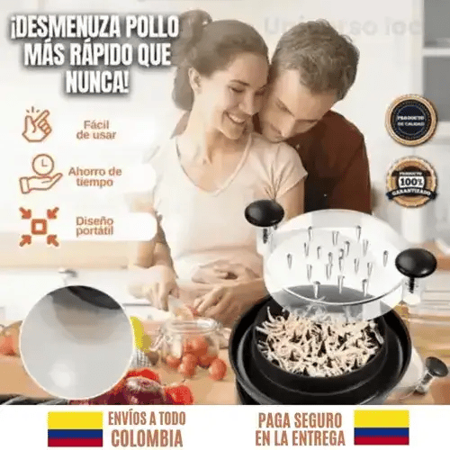 Desmechador Triturador PREMIUM de Pollo y Carne