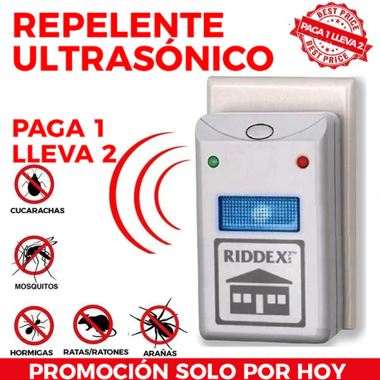 REPELENTE ELECTRICO 2x1 PROTEGE MI FAMILIA®