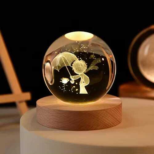 Lámpara esfera 3D | 8 cm Y 6 cm