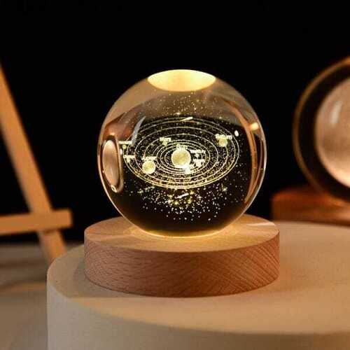 Lámpara esfera 3D | 8 cm Y 6 cm