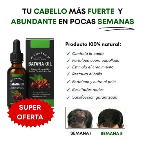 Aceite de Batana Premium — Fortalece, repara y da vida a tu cabello desde la raíz