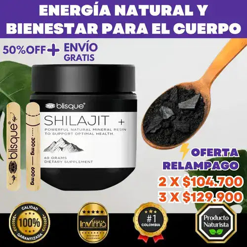 Shilajit Puro del Himalaya