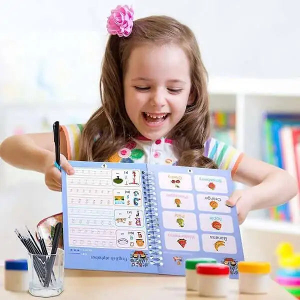SUPER KIT DE 4 LIBROS DE CALIGRAFIA TINTA MÁGICA + 2 REGALOS Digitales GRATIS