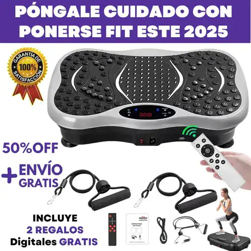 VibraFit La Plataforma Vibratoria que Revoluciona el Bienestar en Casa + 2 REGALOS digitales INCLUIDOS