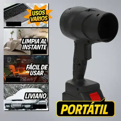 Soplador Eléctrico Multifuncional Inalámbrico Doble Batería + REGALO Digital GRATIS
