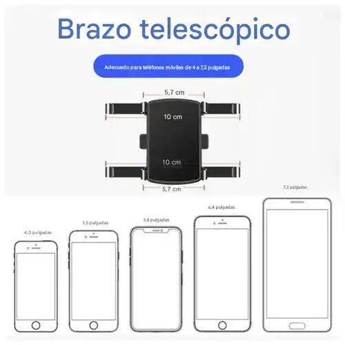 Soporte Universal Magnético para Teléfono de Carro 360 + REGALO digital GRATIS