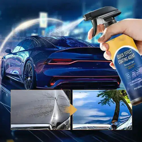 Spray Coating Autos: Brillo rápido con protección duradera