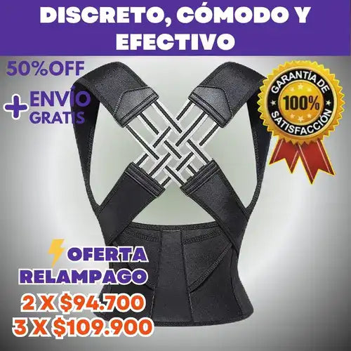 ComfortBack | Chaleco de Soporte Postural Unisex