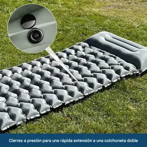 Colchoneta ultraligera y compacta: ideal para viajes y aventuras