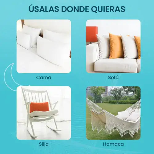 SET X3 Almohadas de Fibra Siliconada + REGALO digital INCLUIDO