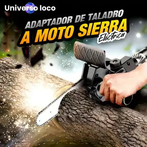 MasterCut Pro Adaptador de Taladro a Moto Sierra Eléctrica