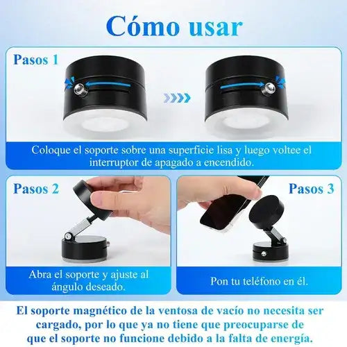 Soporte para Teléfono Magnético PREMIUM FlexiGrip™ + REGALO digital GRATIS