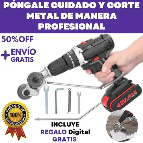 CortaMax. Adaptador para cortar laminas de metal + REGALO digital INCLUIDO