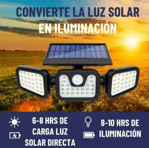 EcoLuz Solar Lámpara solar LED + REGALO digital INCLUIDO