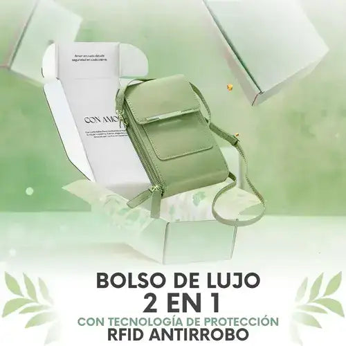 TouchBag™ Bolso Billetera Porta Celular Visor Pantalla Tactil