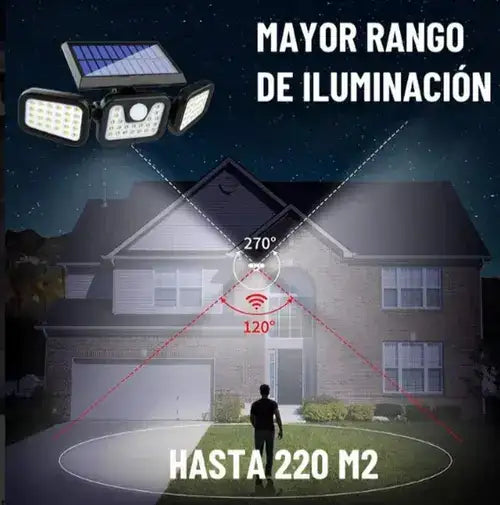 EcoLuz Solar Lámpara solar LED + REGALO digital INCLUIDO
