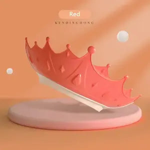 Mini Rey de Ducha®. Corona Gorro de Ducha Ajustable para Bebés