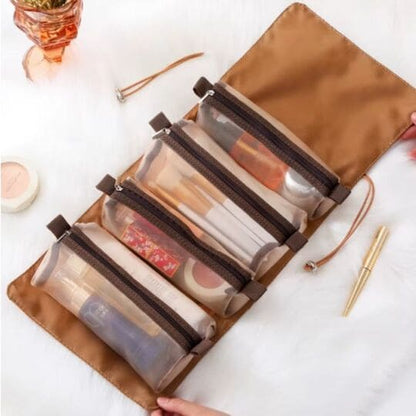 Pack cosmetico 4 en 1 Bolsa Organizadora de Maquillaje