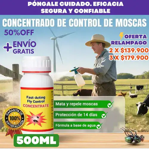 Repelente Universal Antimoscas 500ML