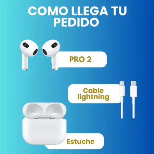 Auriculares inalámbricos Pro 2 – Sonido premium y libertad total
