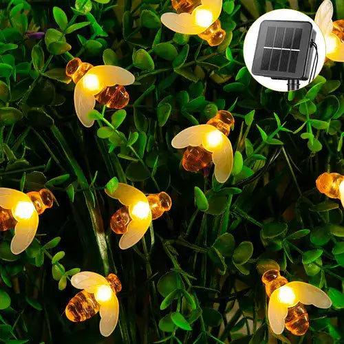 Luces Solares de Abejas LED 🐝 – Dale vida y magia al jardín con energía solar