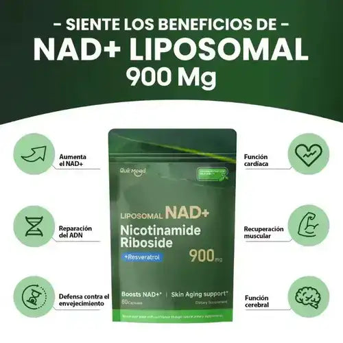 NAD+ PowerLife™:¡Despídete de la fatiga y despierta tu máxima energía!