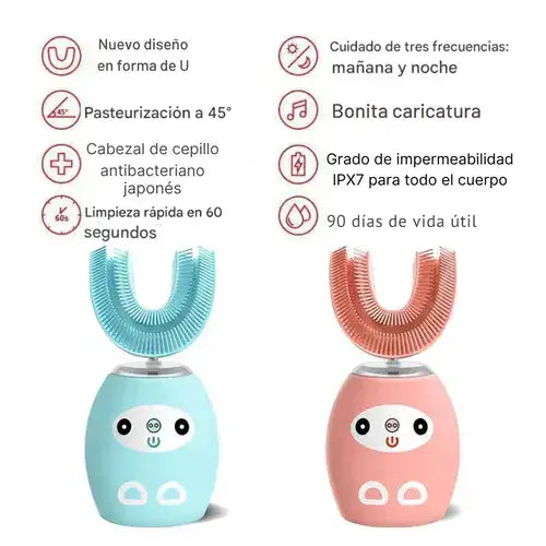 UBrushed™ — Cepillado más fácil, sensación de limpieza profunda