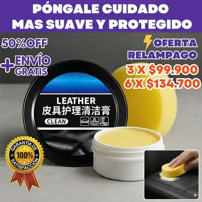 Limpieza Profesional + Acondicionador Leader para Automóvil & Hogar