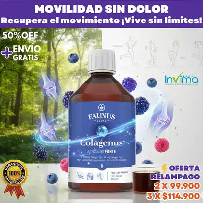 Colagenus® Articulaciones Forte — Movilidad sin dolor, cada día más fuerte