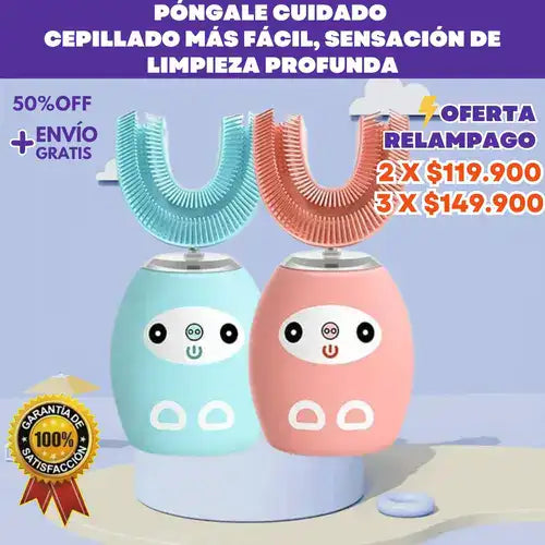 UBrushed™ — Cepillado más fácil, sensación de limpieza profunda