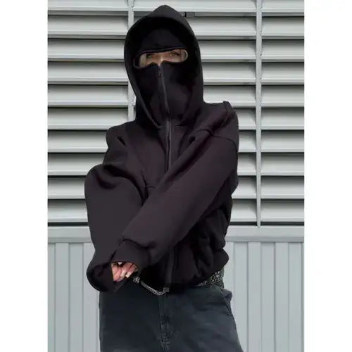 Balaclava Hoodie™ - El buzo con capota pasamontañas para un estilo callejero brutal