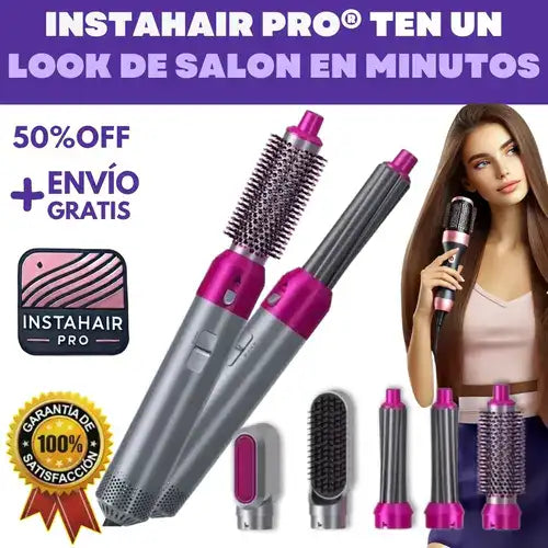 InstaHair Pro® El secador electrico 5 en 1