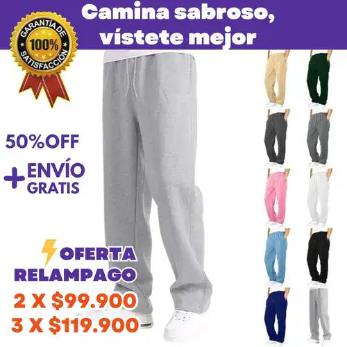 Jogger- Bota Recta Caballero