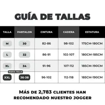 Jogger- Bota Recta Caballero