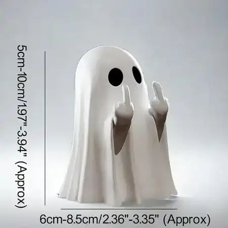 Fantasma de Resina para Decoración de Halloween