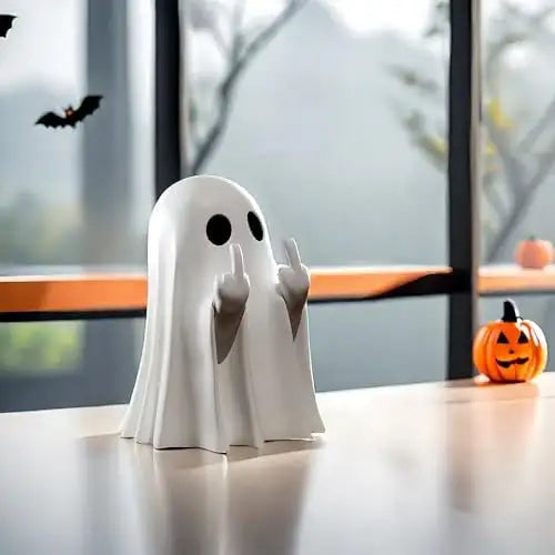 Fantasma de Resina para Decoración de Halloween