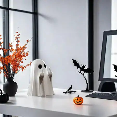 Fantasma de Resina para Decoración de Halloween