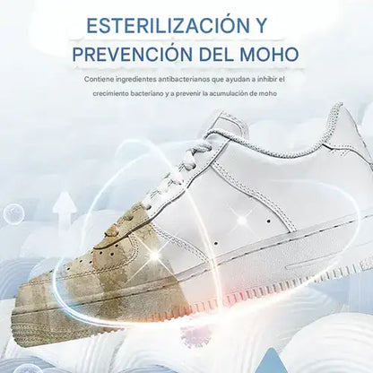 Toallitas limpiadoras de calzado rápidas