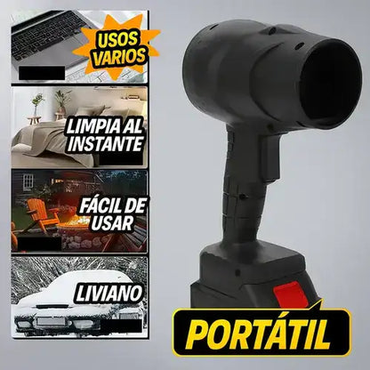 Soplador Eléctrico Multifuncional Inalámbrico Doble Batería + REGALO Digital GRATIS