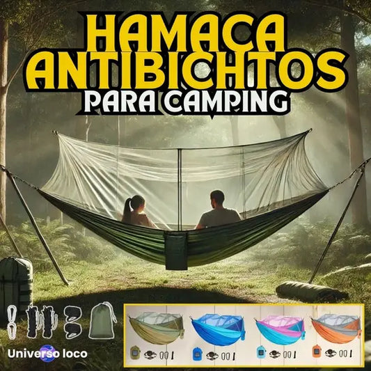 Hamaca antibichitos para camping®