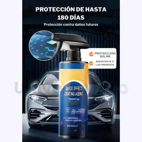 Spray Coating Autos: Brillo rápido con protección duradera