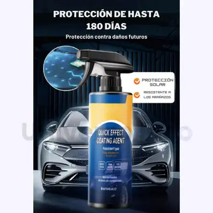 Spray Coating Autos: Brillo rápido con protección duradera