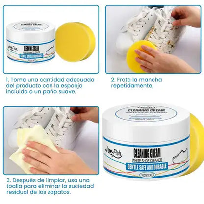 CleaningCream™: Crema limpiadora para zapatos