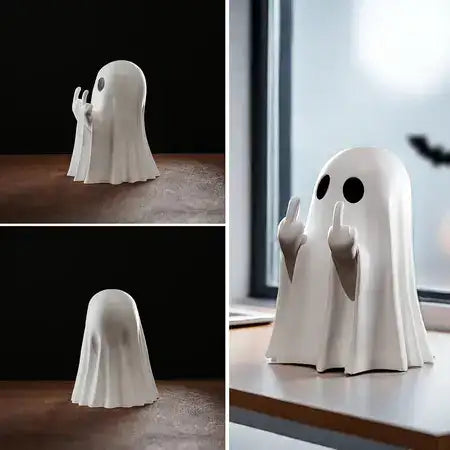 Fantasma de Resina para Decoración de Halloween