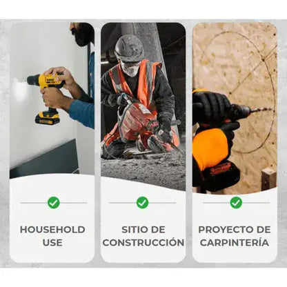 Juego De 6 Brocas Premium + REGALO Digital GRATIS. TaladroPro Titanio.