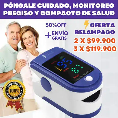 GlucoMax. Oxímetro de Pulso