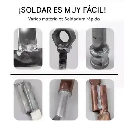 Pack X6 Varillas De Soldadura Universal para baja temperatura