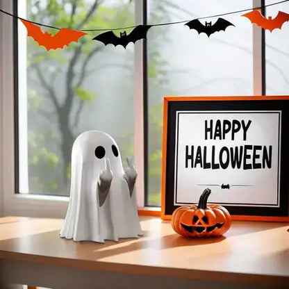 Fantasma de Resina para Decoración de Halloween