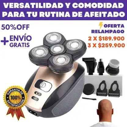 KIT Afeitadora Eléctrica 5 en 1