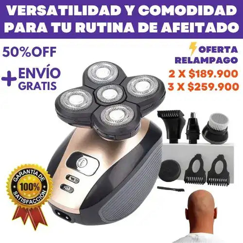 KIT Afeitadora Eléctrica 5 en 1